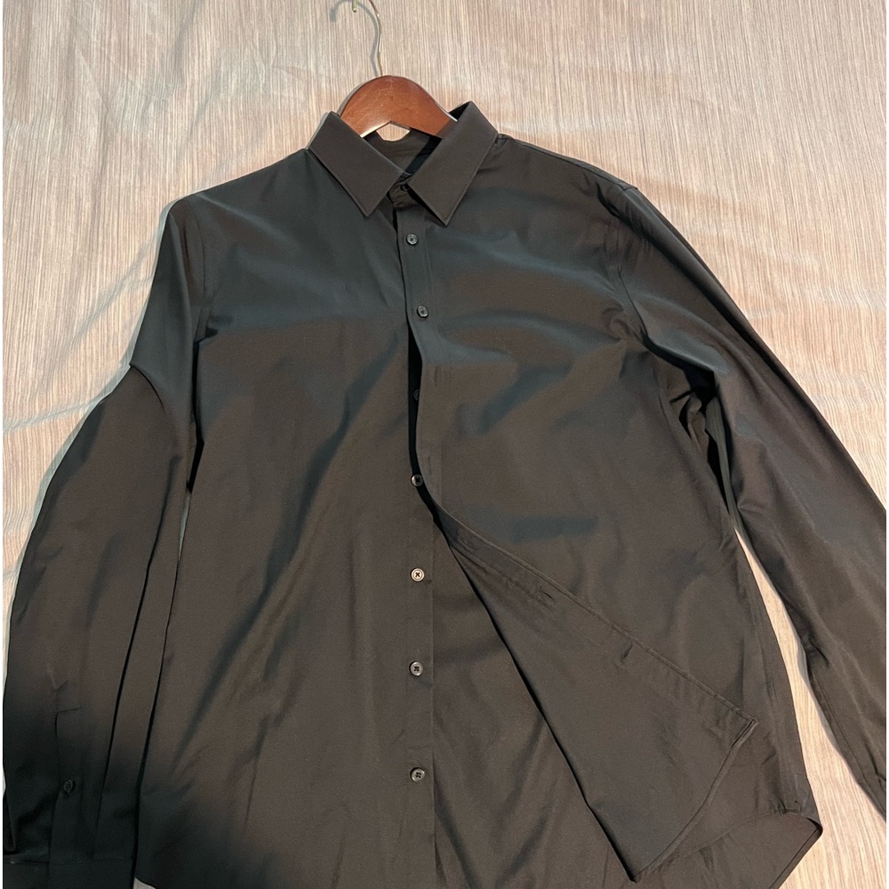 Express Shirt Performance & Stretch Dress Men’s Black Slim fit